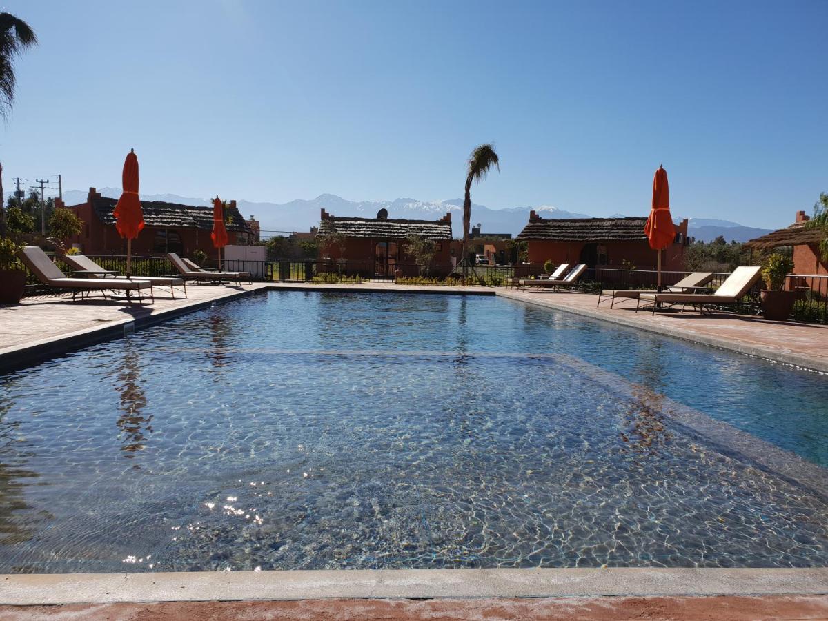 Les Orangers De l'Ourika Hotel Douar Akkara Bagian luar foto