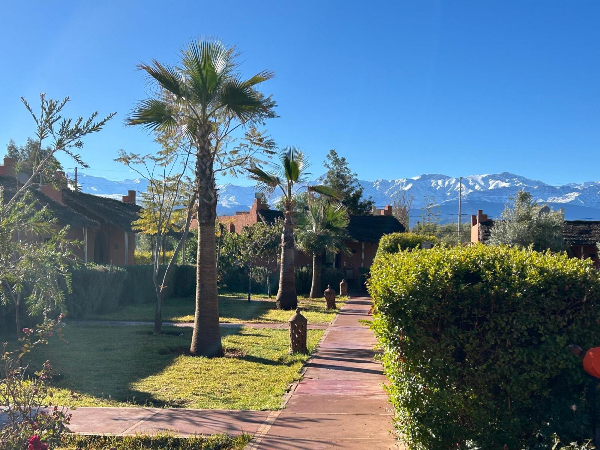 Les Orangers De l'Ourika Hotel Douar Akkara Bagian luar foto