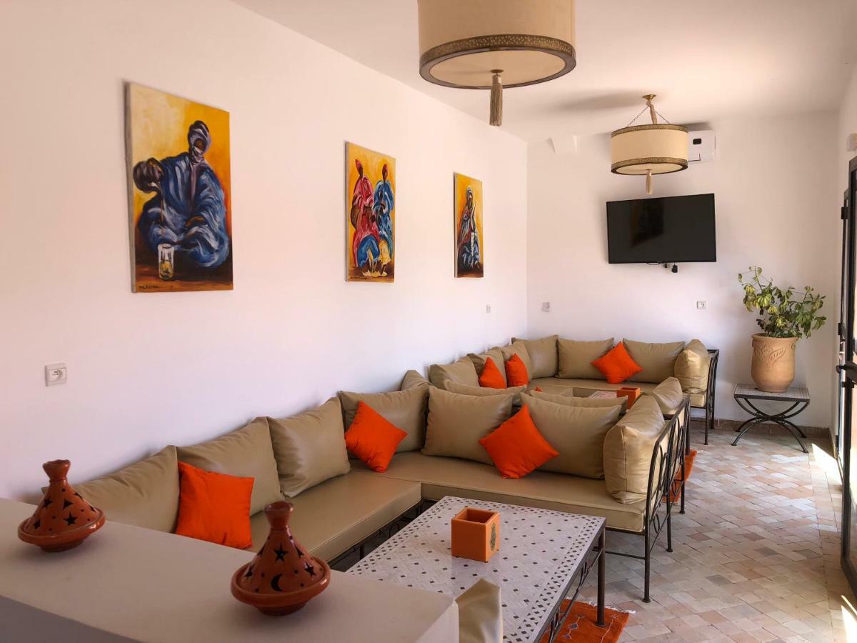 Les Orangers De l'Ourika Hotel Douar Akkara Bagian luar foto