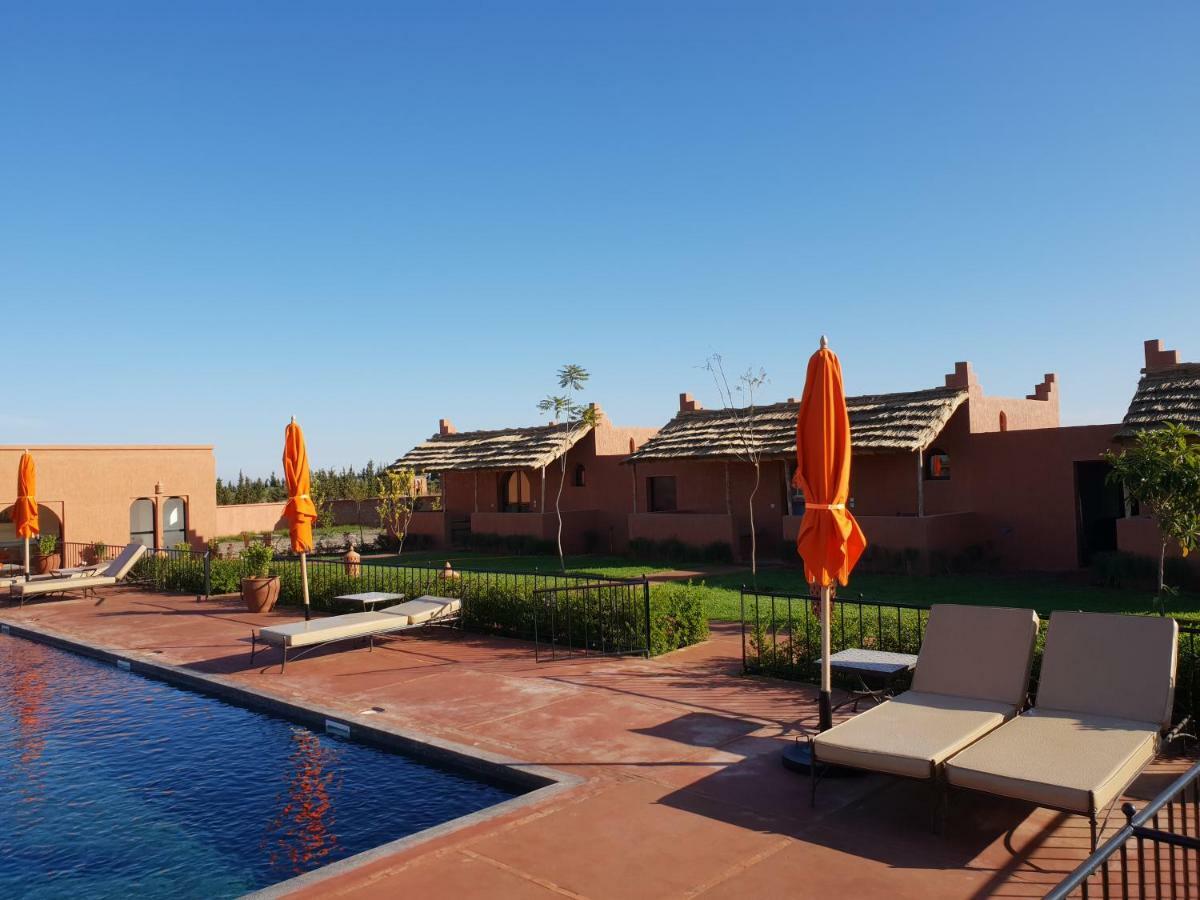 Les Orangers De l'Ourika Hotel Douar Akkara Bagian luar foto