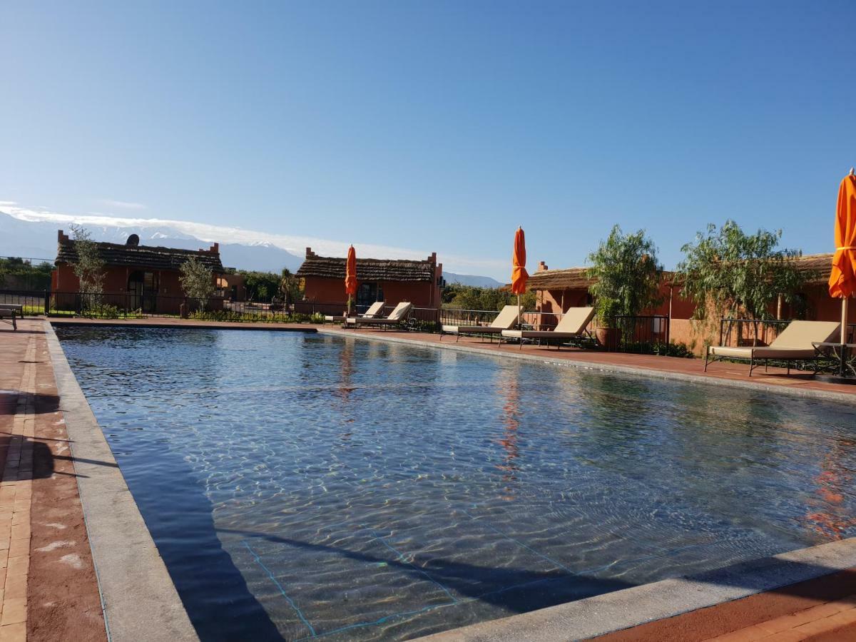 Les Orangers De l'Ourika Hotel Douar Akkara Bagian luar foto