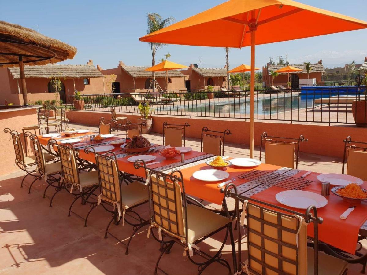 Les Orangers De l'Ourika Hotel Douar Akkara Bagian luar foto