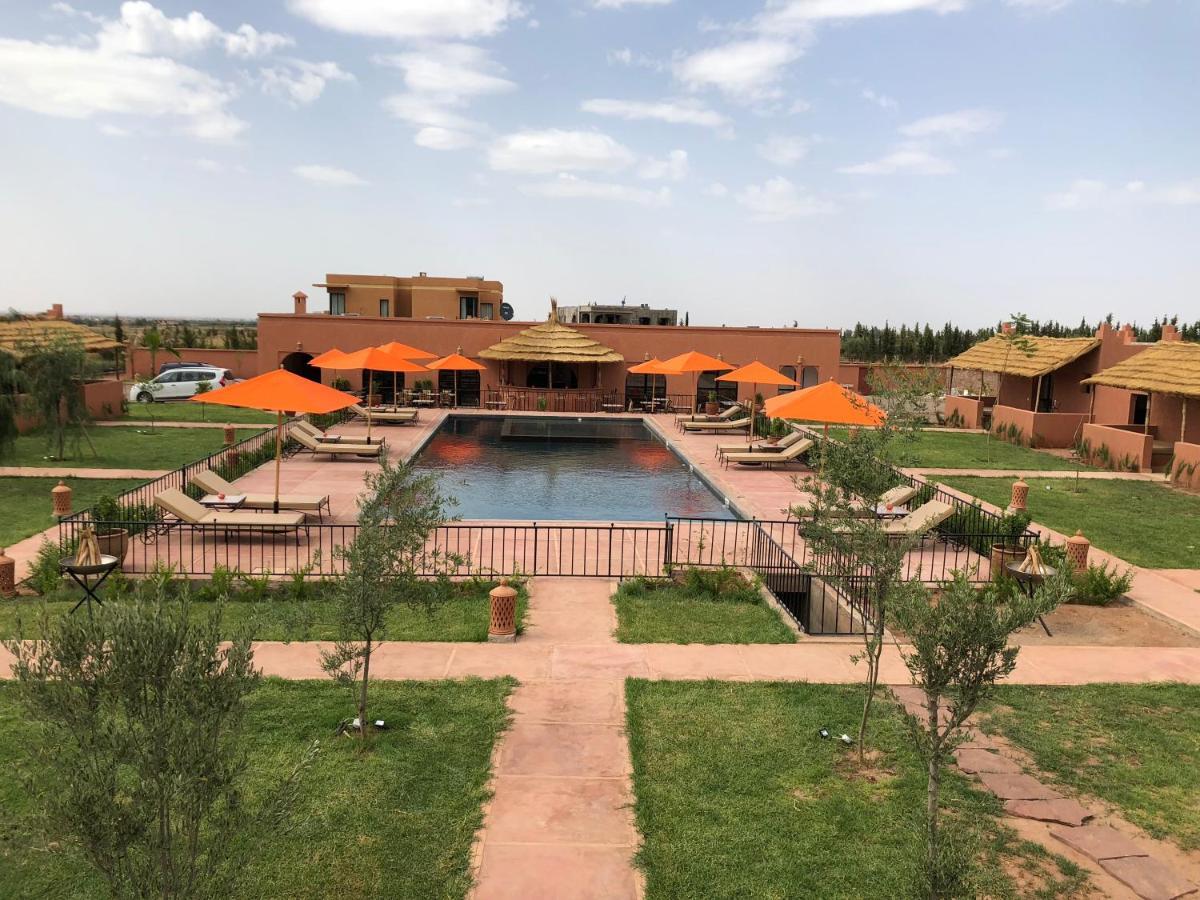 Les Orangers De l'Ourika Hotel Douar Akkara Bagian luar foto