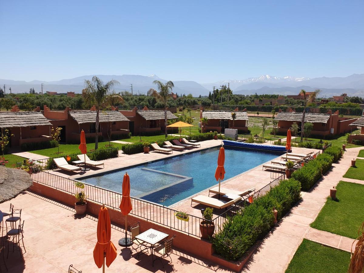 Les Orangers De l'Ourika Hotel Douar Akkara Bagian luar foto