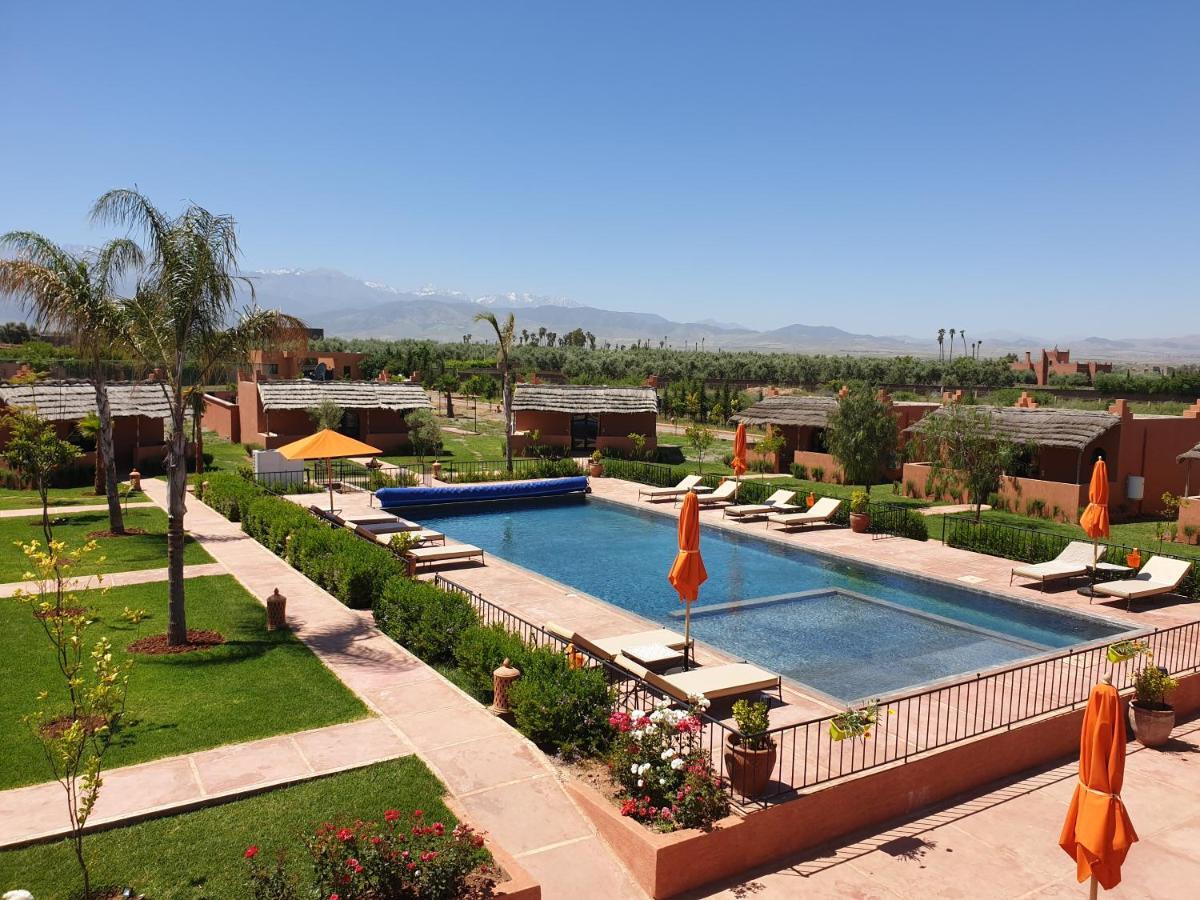 Les Orangers De l'Ourika Hotel Douar Akkara Bagian luar foto