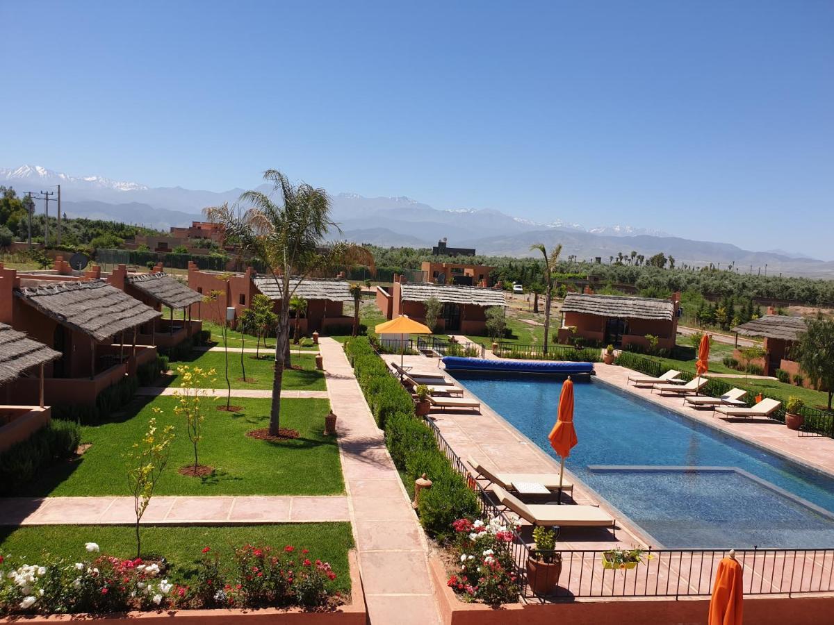 Les Orangers De l'Ourika Hotel Douar Akkara Bagian luar foto